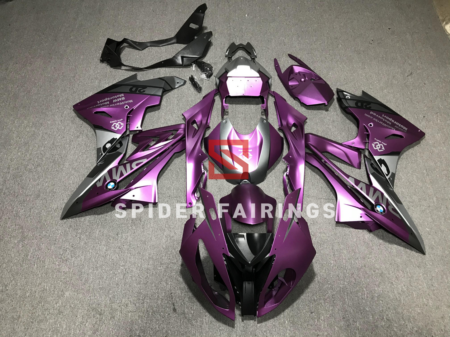 Matte Purple-BMW S1000RR 2017-2018