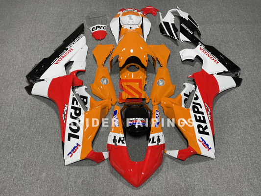 Repsol Orange and White-Honda CBR1000RR 17-19