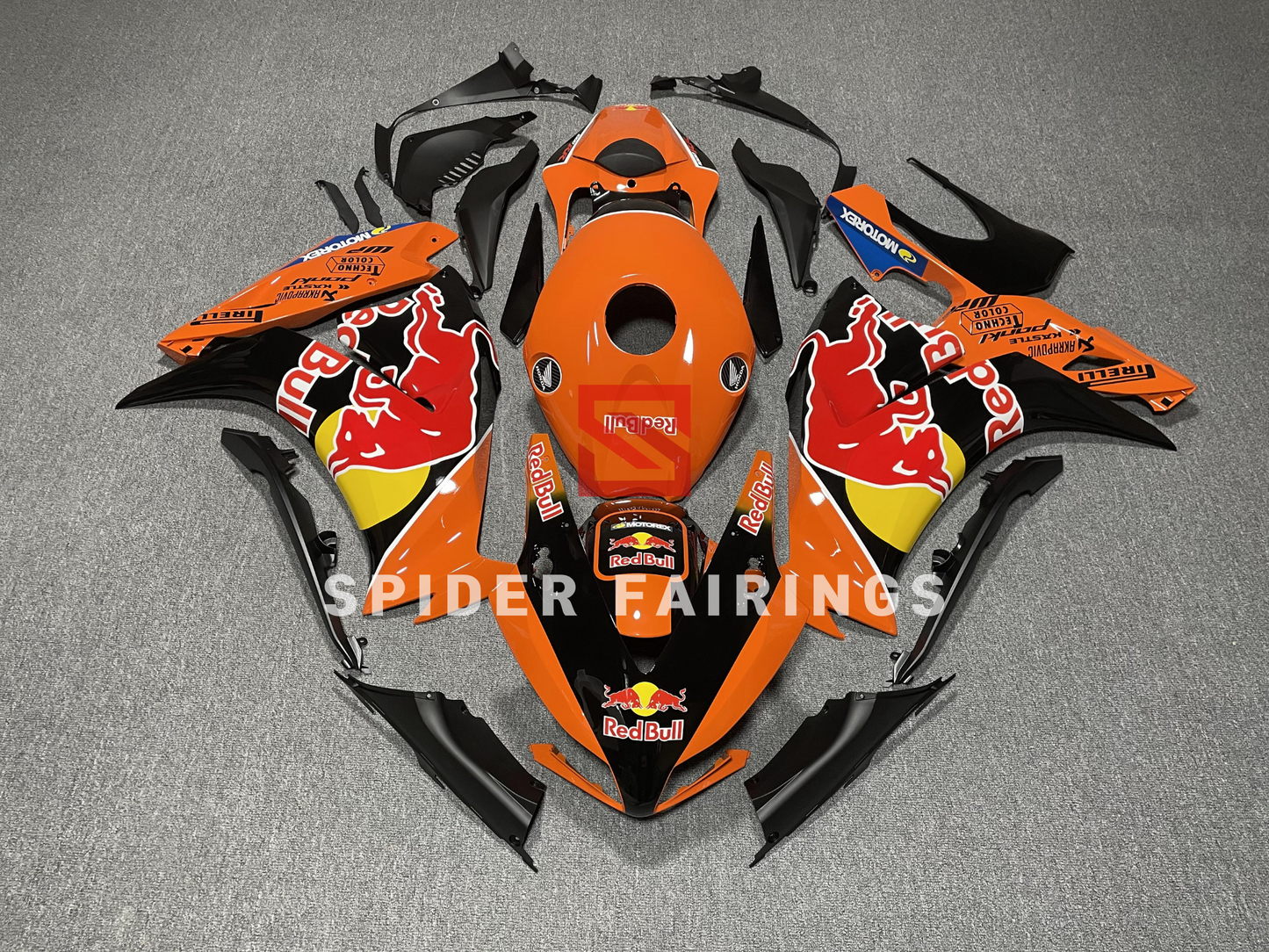 Gloss Orange and Black Red Bull-Honda CBR1000RR 12-16