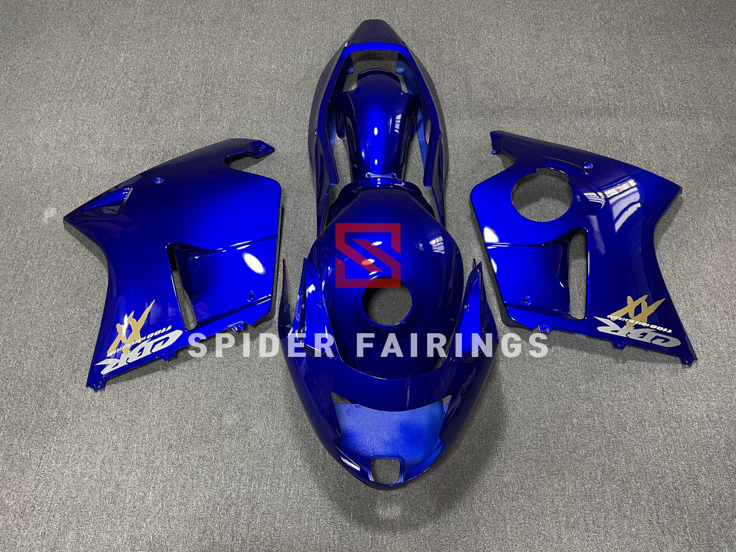 1997-2007 Gloss Blue-Honda CBR1100XX