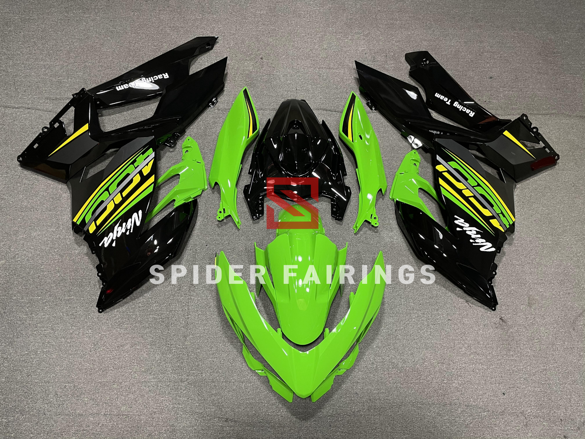 Gloss Green&Black-Kawasaki Ninja400 2018-2021