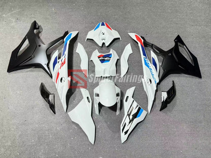 Gloss White and Black-BMW S1000RR 2023-2024