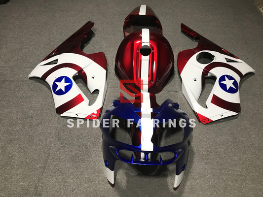 Custom Captain America's Shield-Kawasaki ZX-12R 2002-2005