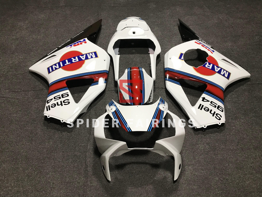 Gloss White Martini-Honda CBR954RR 02-03