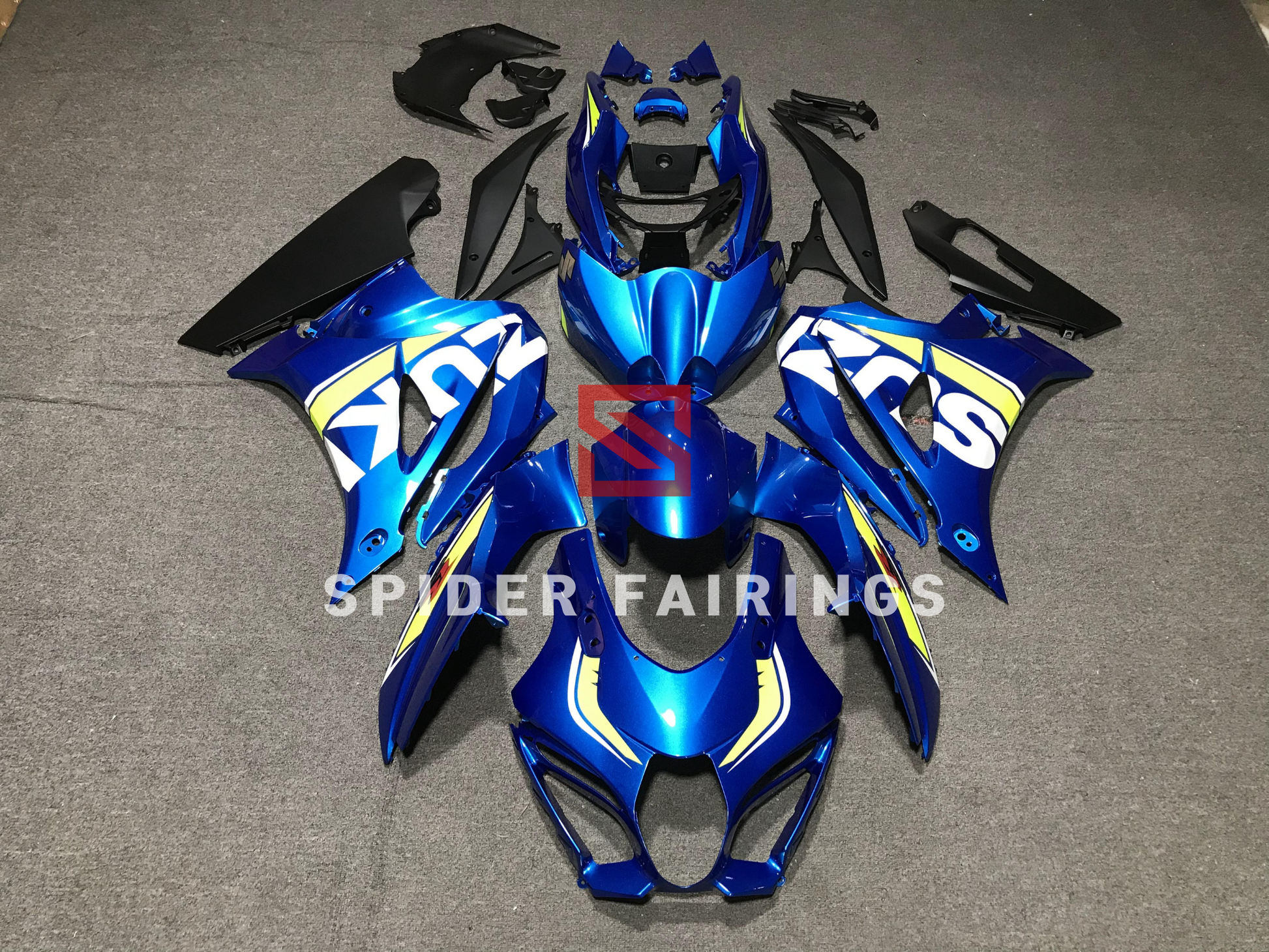 Gloss Blue-Suzuki GSXR1000 2017-2019