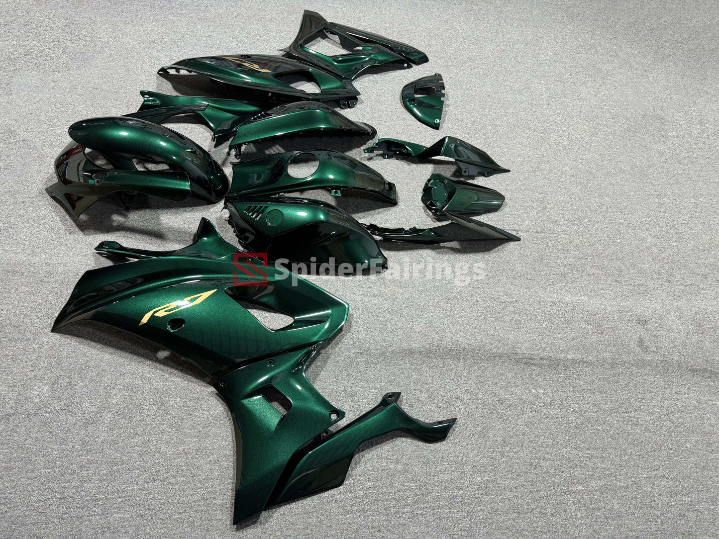 Gloss The Emerald Green-Yamaha R7 2021-2025