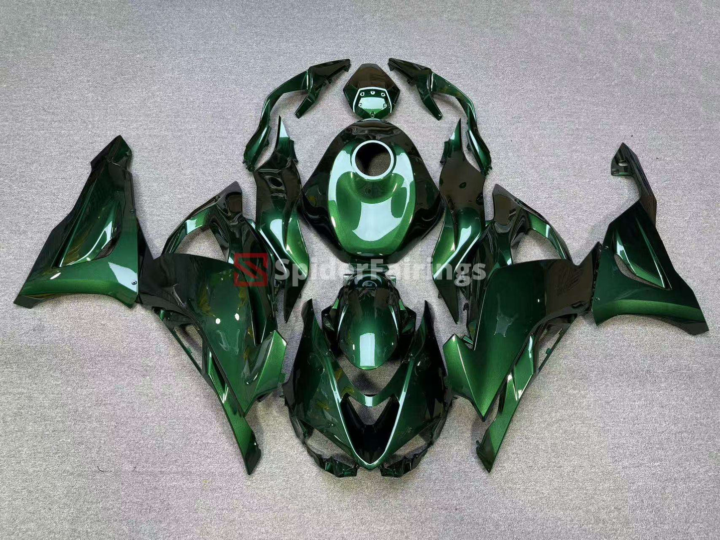 Gloss The Deep Metallic Emerald Green-Kawasaki ZX-6R 2024-2026