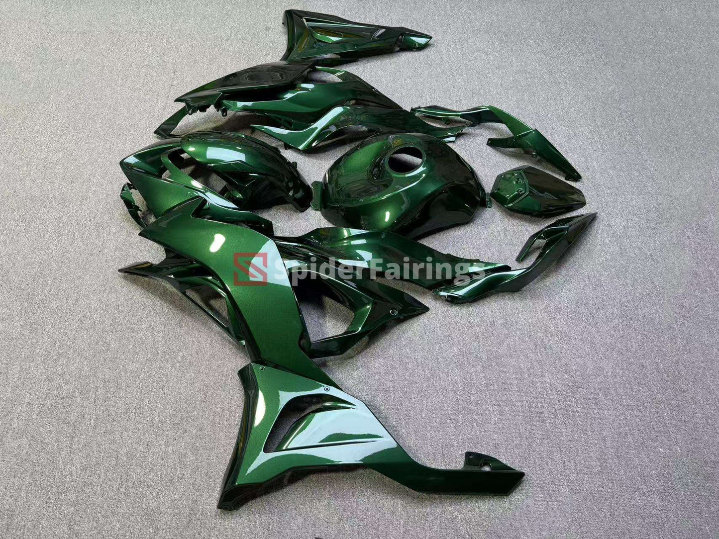 Gloss The Deep Metallic Emerald Green-Kawasaki ZX-6R 2024-2026