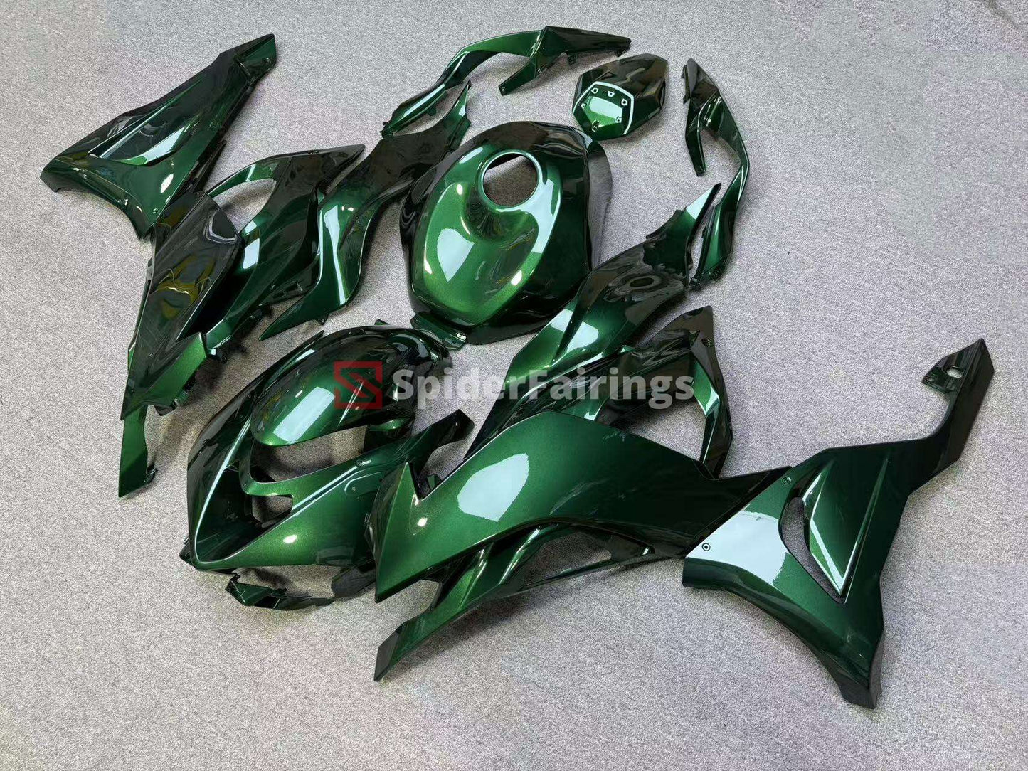 Gloss The Deep Metallic Emerald Green-Kawasaki ZX-6R 2024-2026