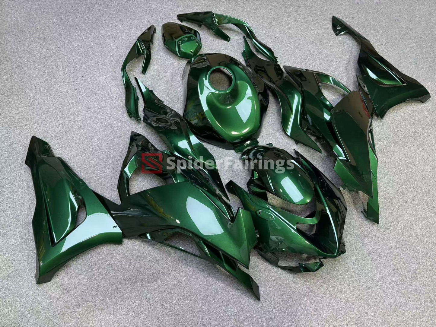 Gloss The Deep Metallic Emerald Green-Kawasaki ZX-6R 2024-2026