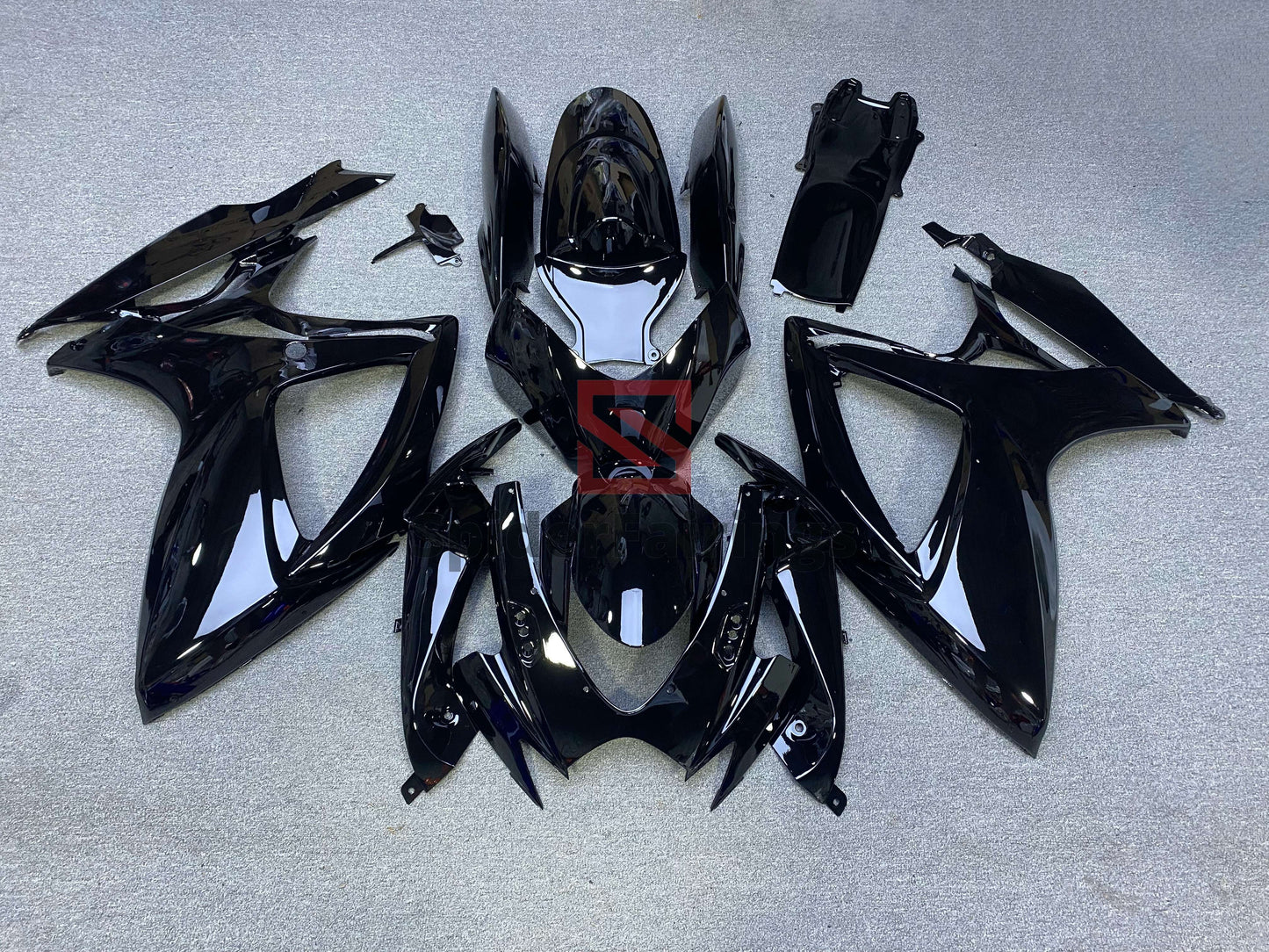 Gloss Black -Suzuki GSXR600-750 2006-2007