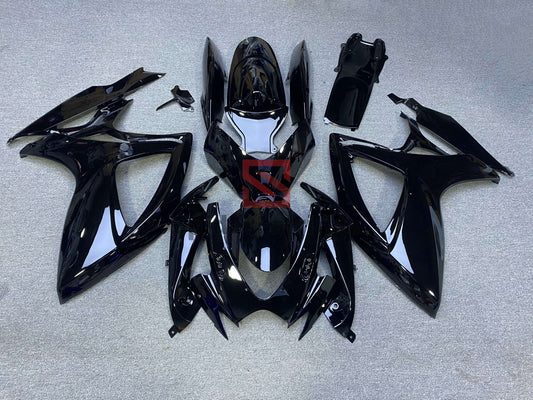 Gloss Black -Suzuki GSXR600-750 2006-2007