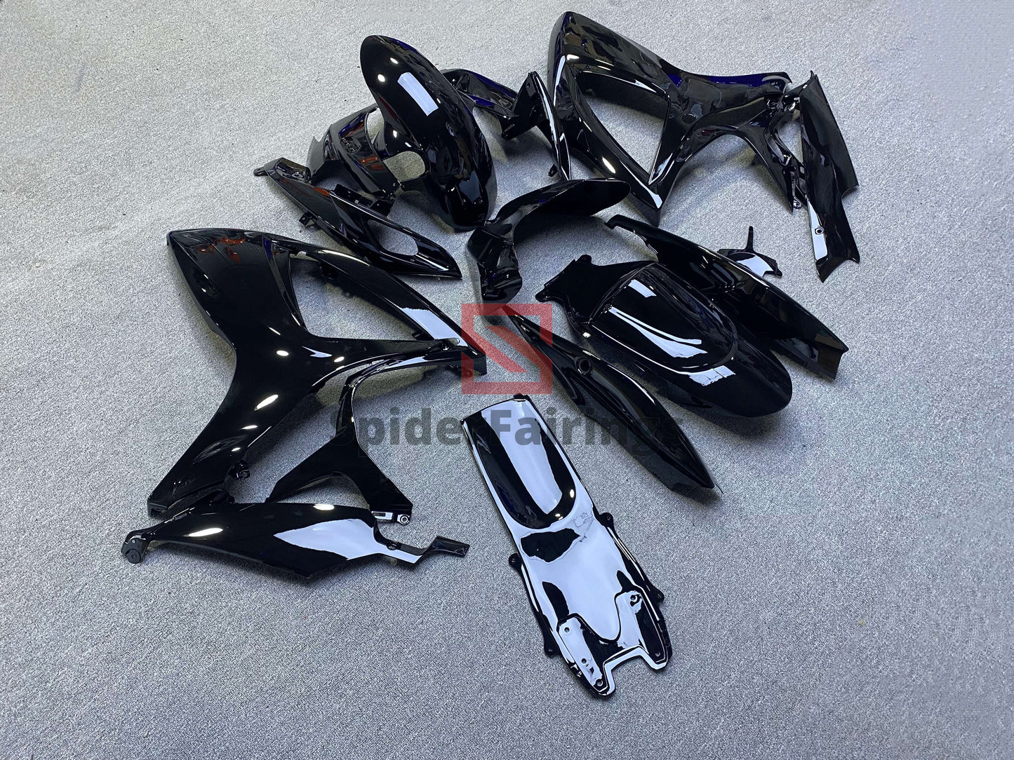 Gloss Black -Suzuki GSXR600-750 2006-2007