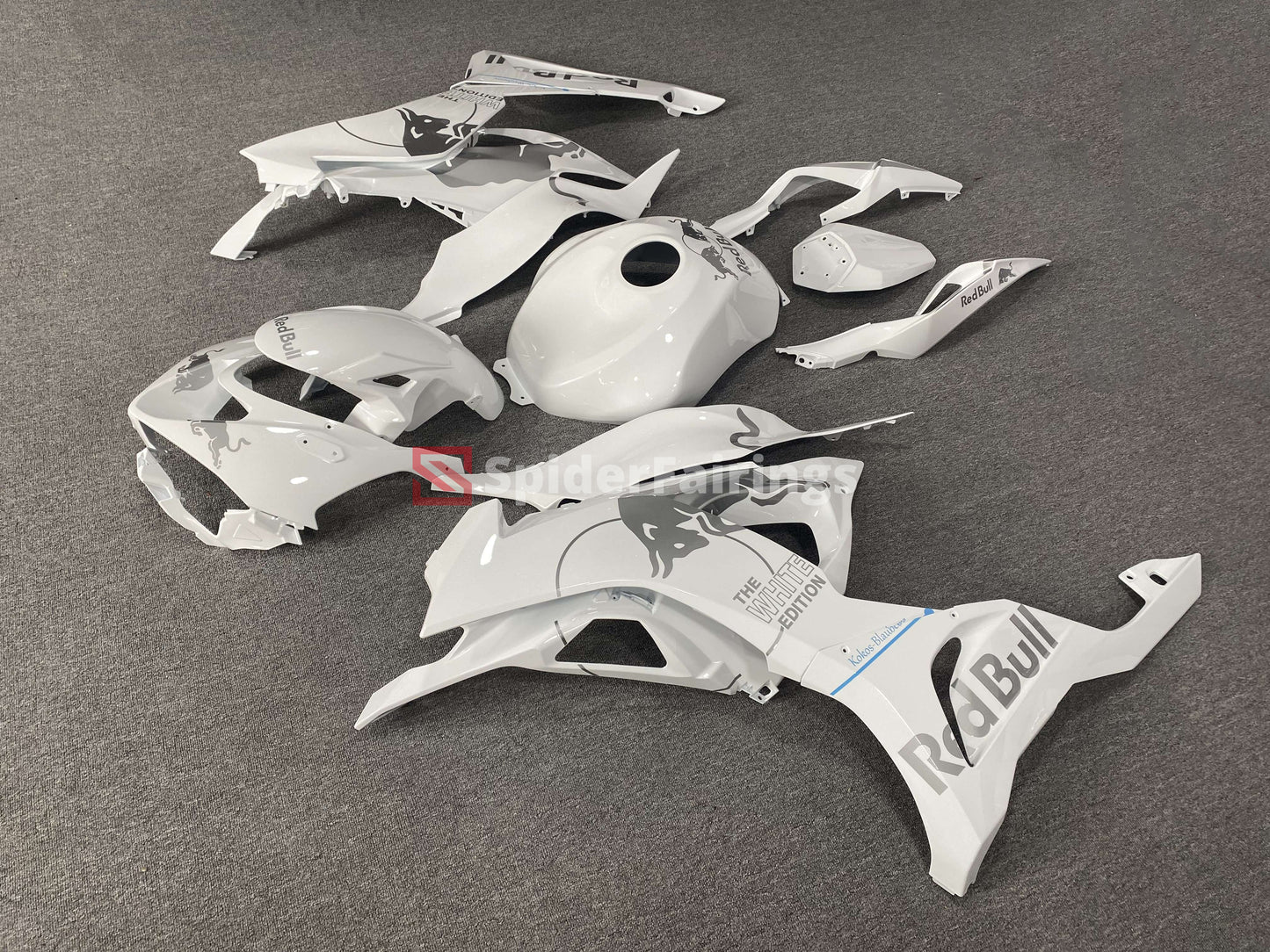 Gloss The White Edition Redbull -Kawasaki ZX-6R 2024-2026