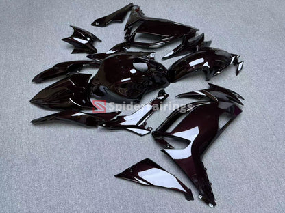 Gloss Black Cherry Red Ninja 650 2020-2025