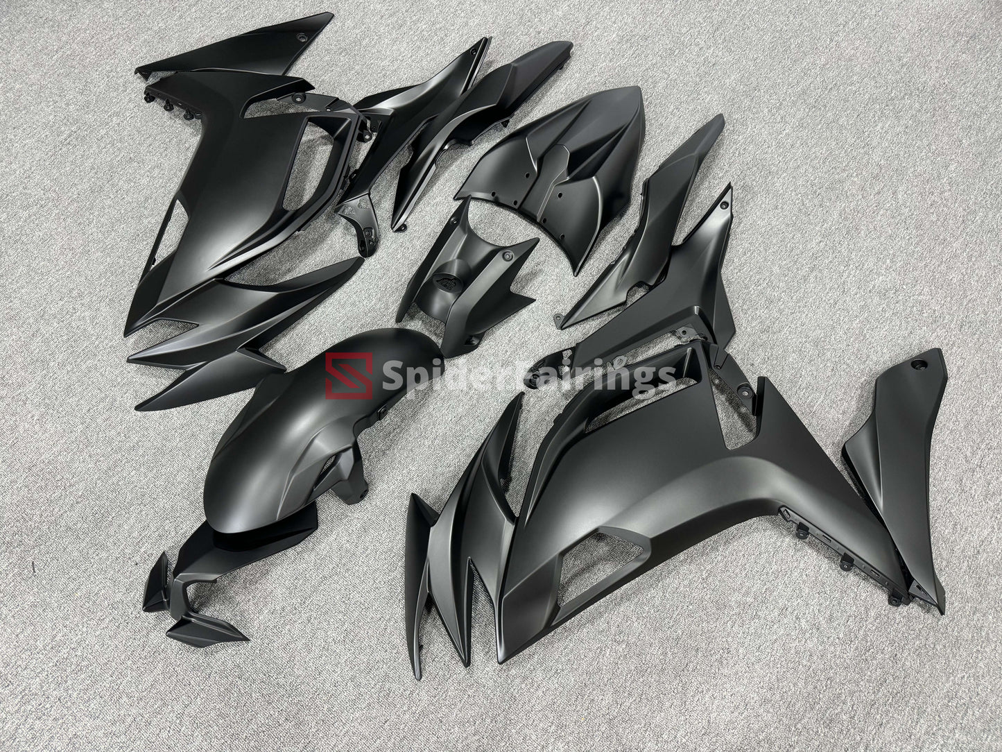Matte Black  Ninja 650 2020-2025