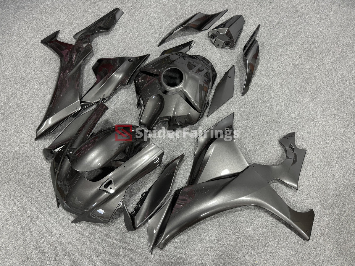 Gloss Black Silver-YAMAHA R1 2020-2025