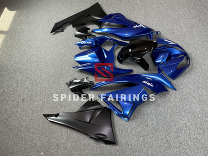 Blue and Black-Kawasaki ZX-6R 2009-2012