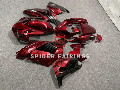 Gloss Red Flame-Kawasaki ZX-14R 2006-2011