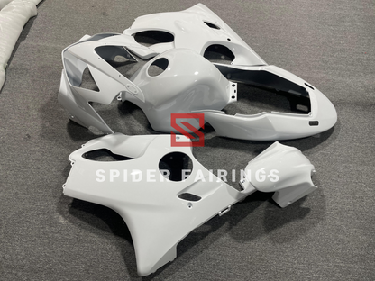 2004-2007 Honda CBR600F Plain White Motorcycle Fairings