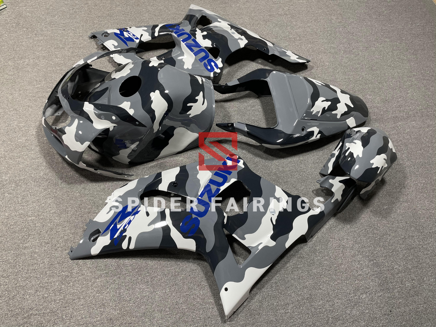 Gray Camo-Suzuki GSXR600-750 2001-2003