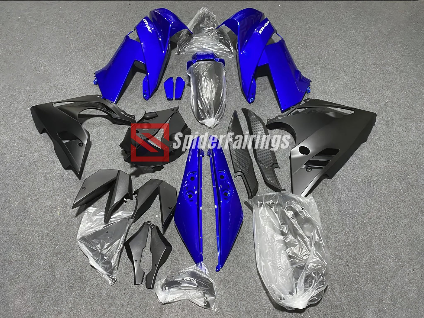 Gloss Blue-Kawasaki Ninja650R 2009-2011