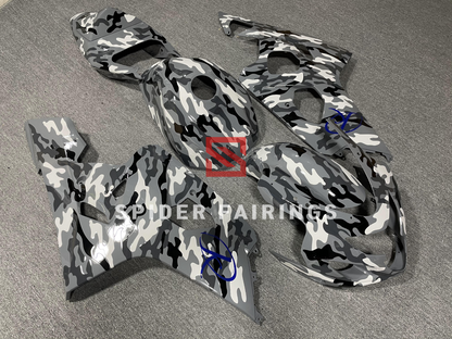 White and Gray Camo-Suzuki GSXR600-750 2004-2005