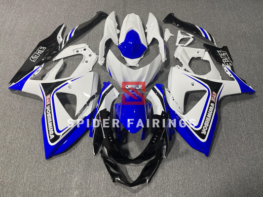 White,Blue and Black-Suzuki GSXR1000 2009-2016