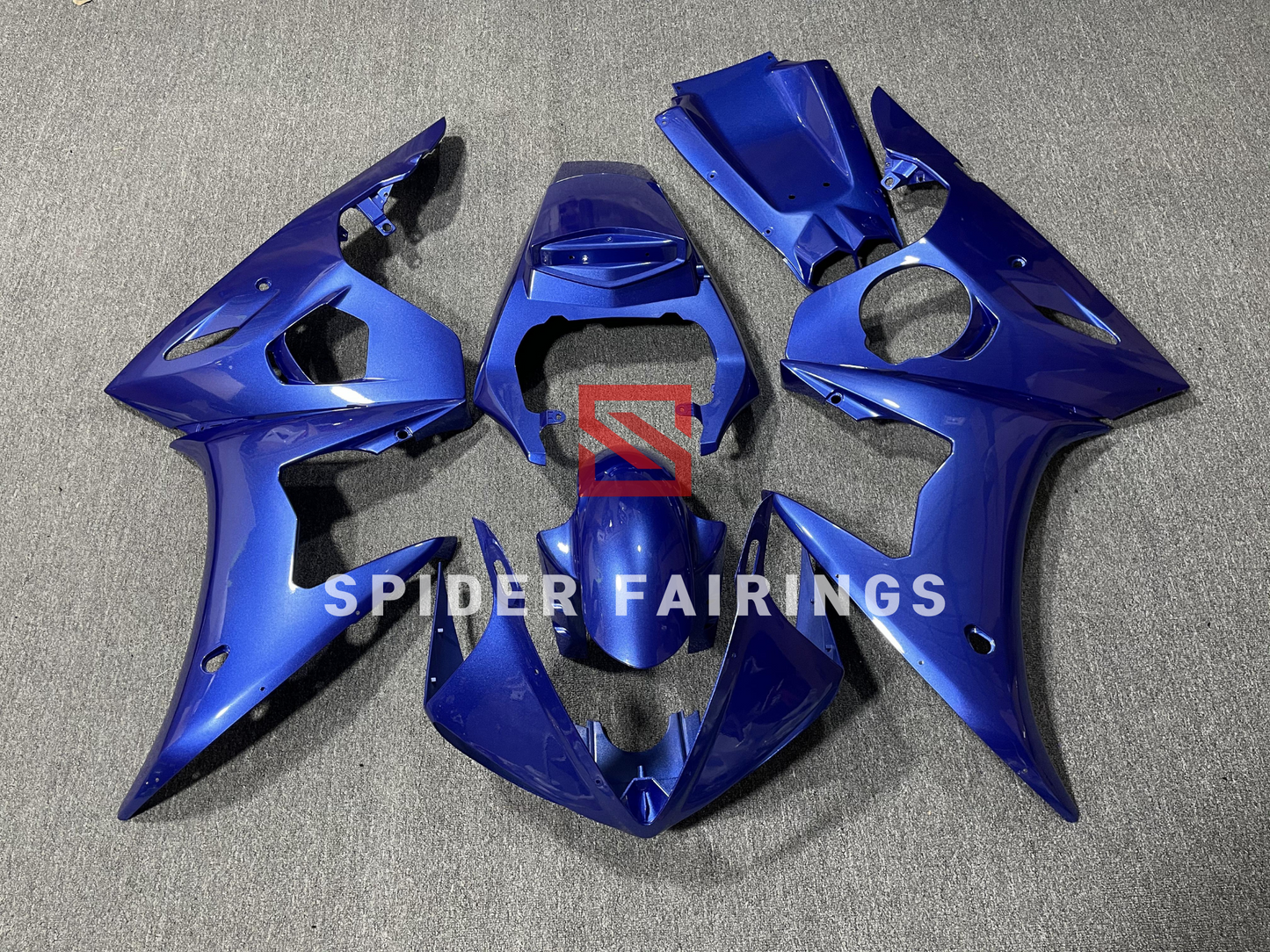 Gloss Blue-Yamaha YZF R6 2005