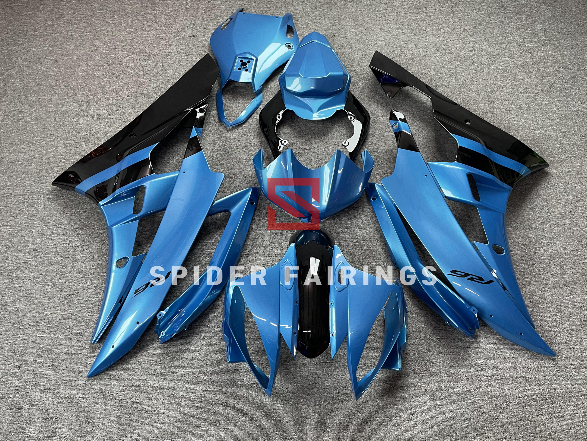 Gloss DodgerBlue-Yamaha YZF R6 2006-2007