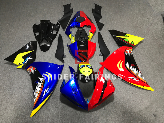 Shark for Red and Blue-Yamaha YZF R1 2009-2011