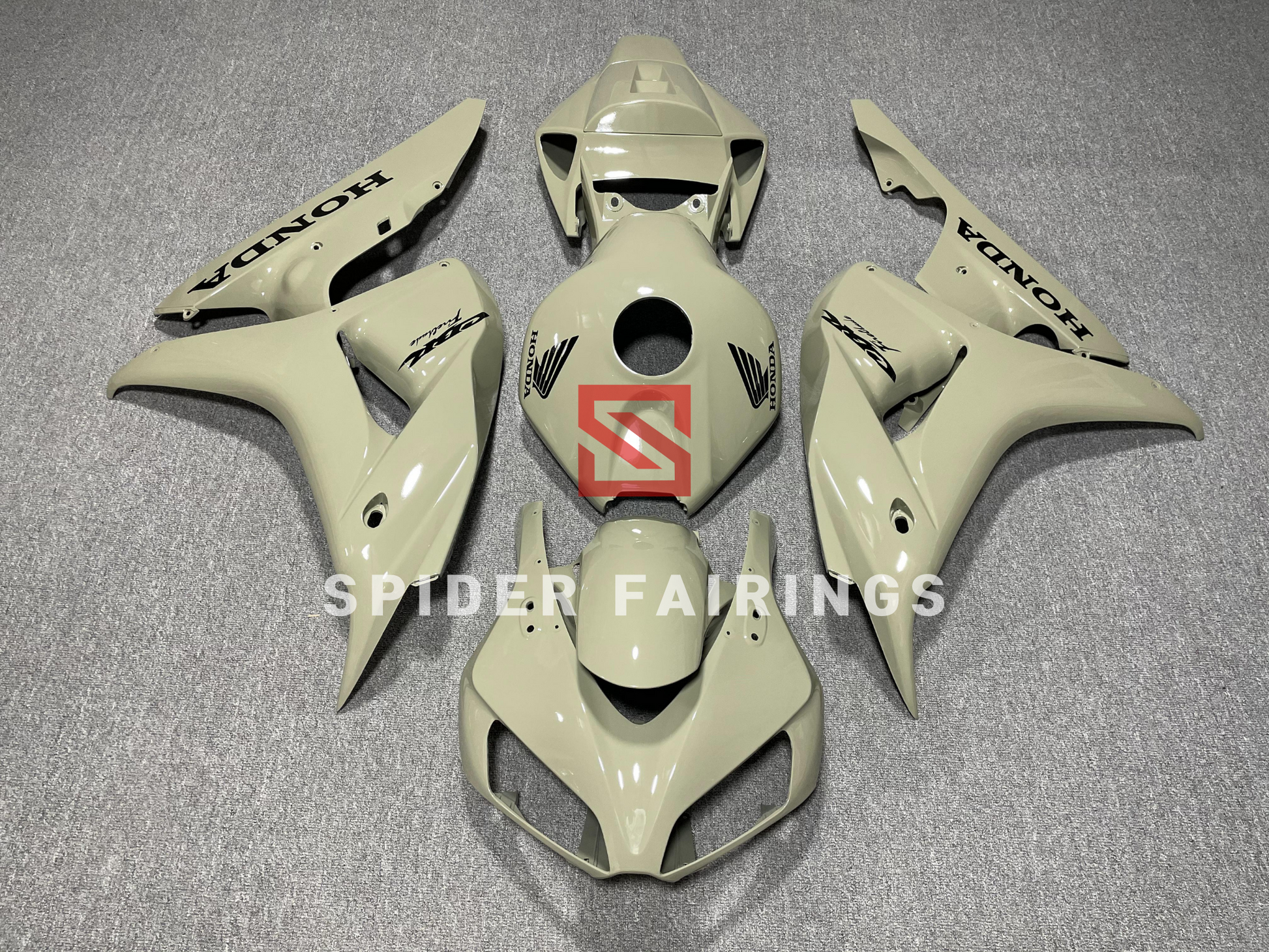 Gloss Grey-Honda CBR1000RR 2006-2007