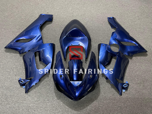 Gloss Dark Blue-Kawasaki ZX-6R 2005-2006