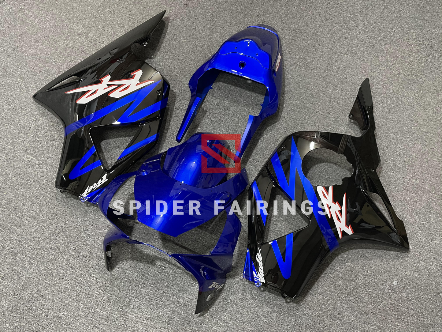 Gloss Blue&Black-Honda CBR954RR 2002-2003