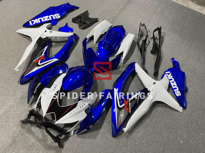 Blue,White and Black-Suzuki GSXR600-750 2008-2010