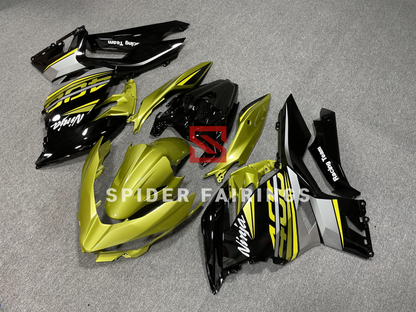 Gloss Yellow and Black-Kawasaki Ninja400 2018-2021