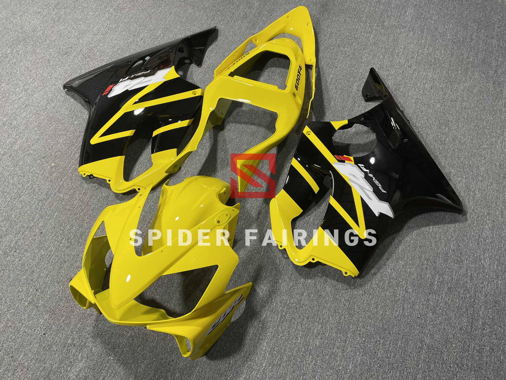 Yellow and F4 Print-Honda CBR600F 01-03