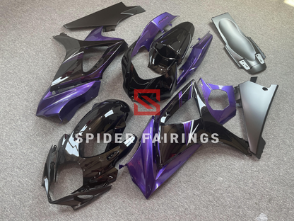 Black and Purple-Suzuki GSXR1000 2007-2008