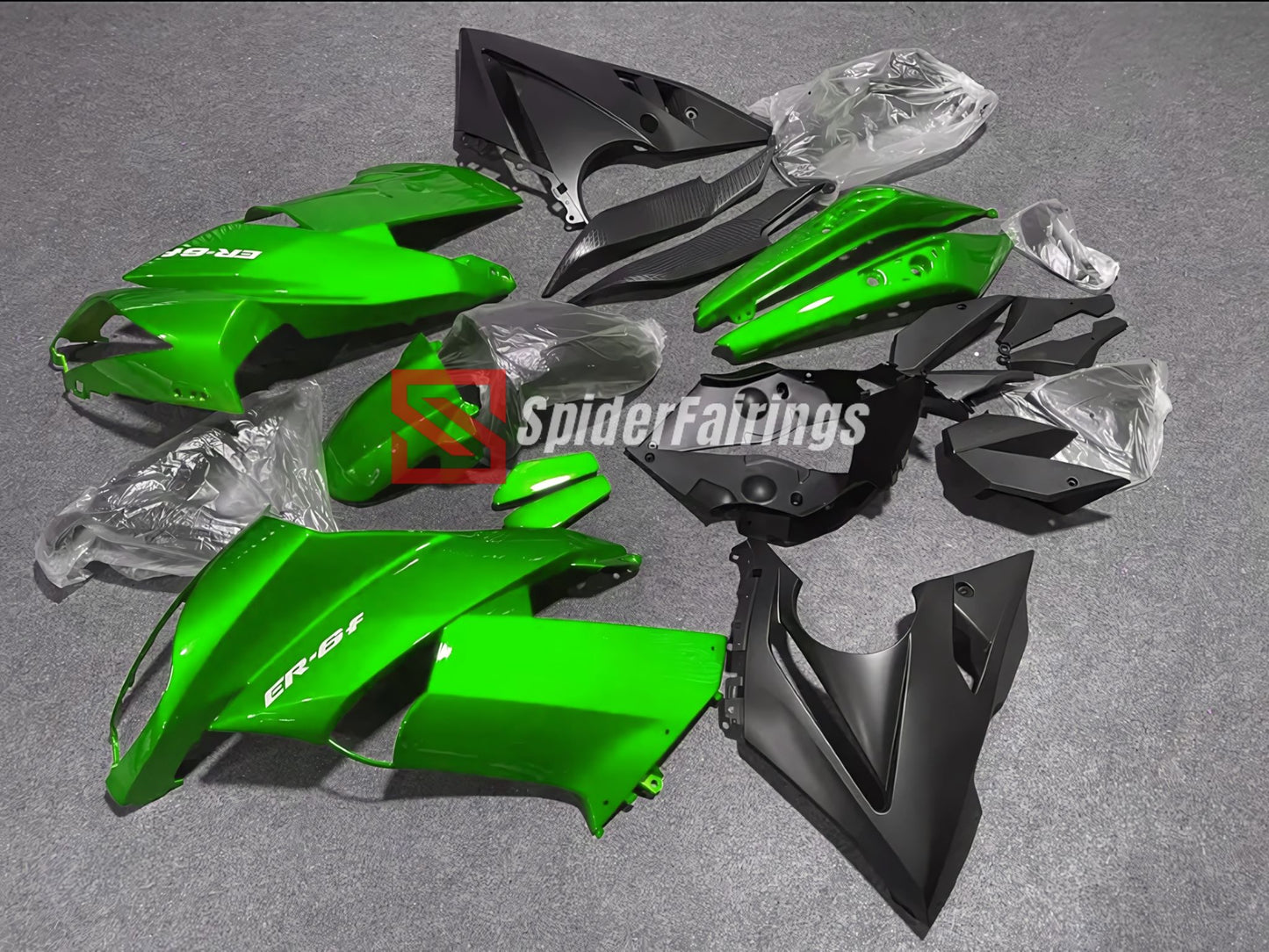 Gloss Green-Kawasaki Ninja650R 2009-2011