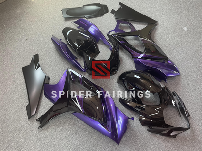 Black and Purple-Suzuki GSXR1000 2007-2008