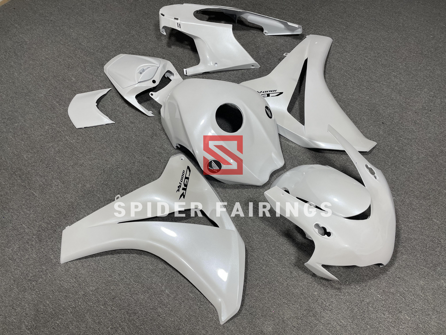 Pearl Pure White-Honda CBR1000RR 2008-2011