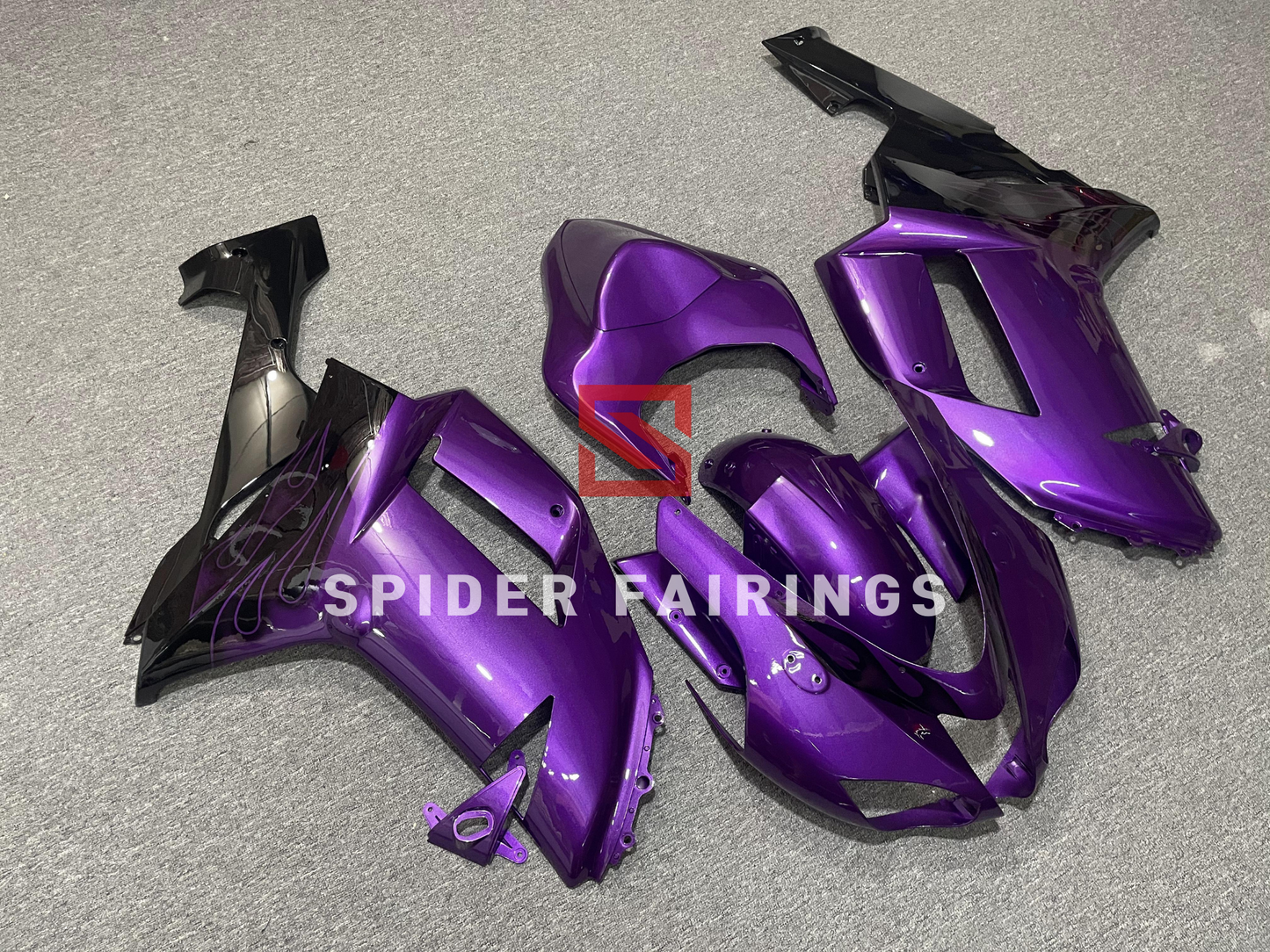 Gloss Purple-Kawasaki ZX-6R 2007-2008