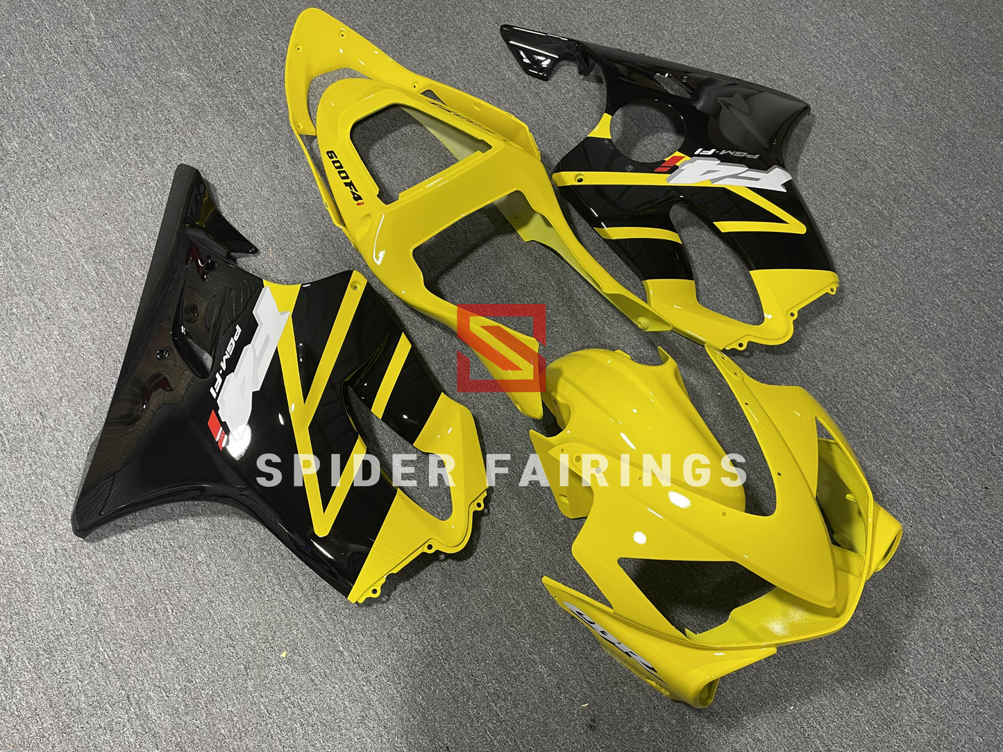 Yellow and F4 Print-Honda CBR600F 01-03