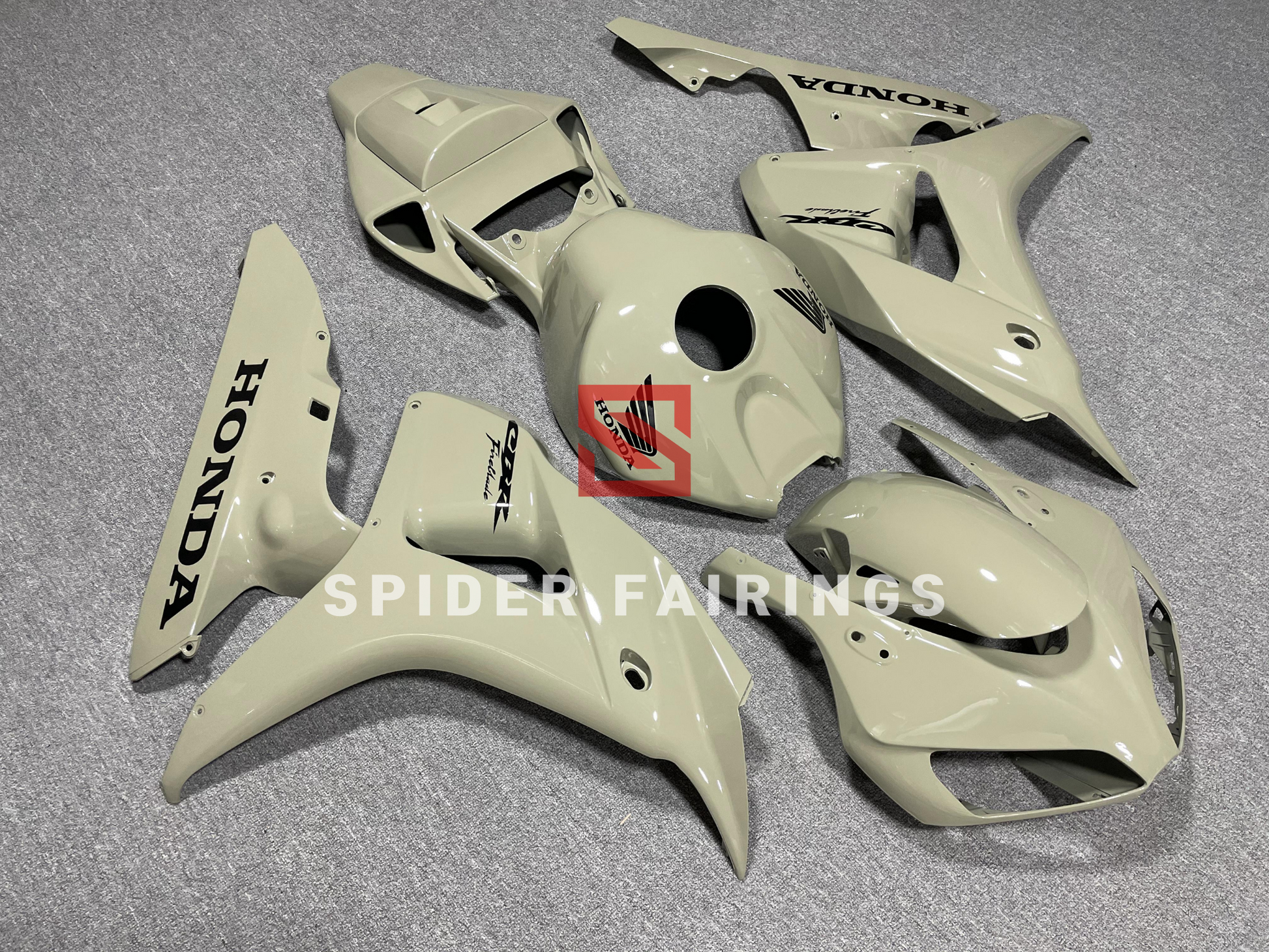 Gloss Grey-Honda CBR1000RR 2006-2007