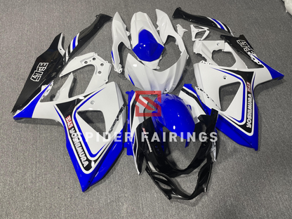 White,Blue and Black-Suzuki GSXR1000 2009-2016