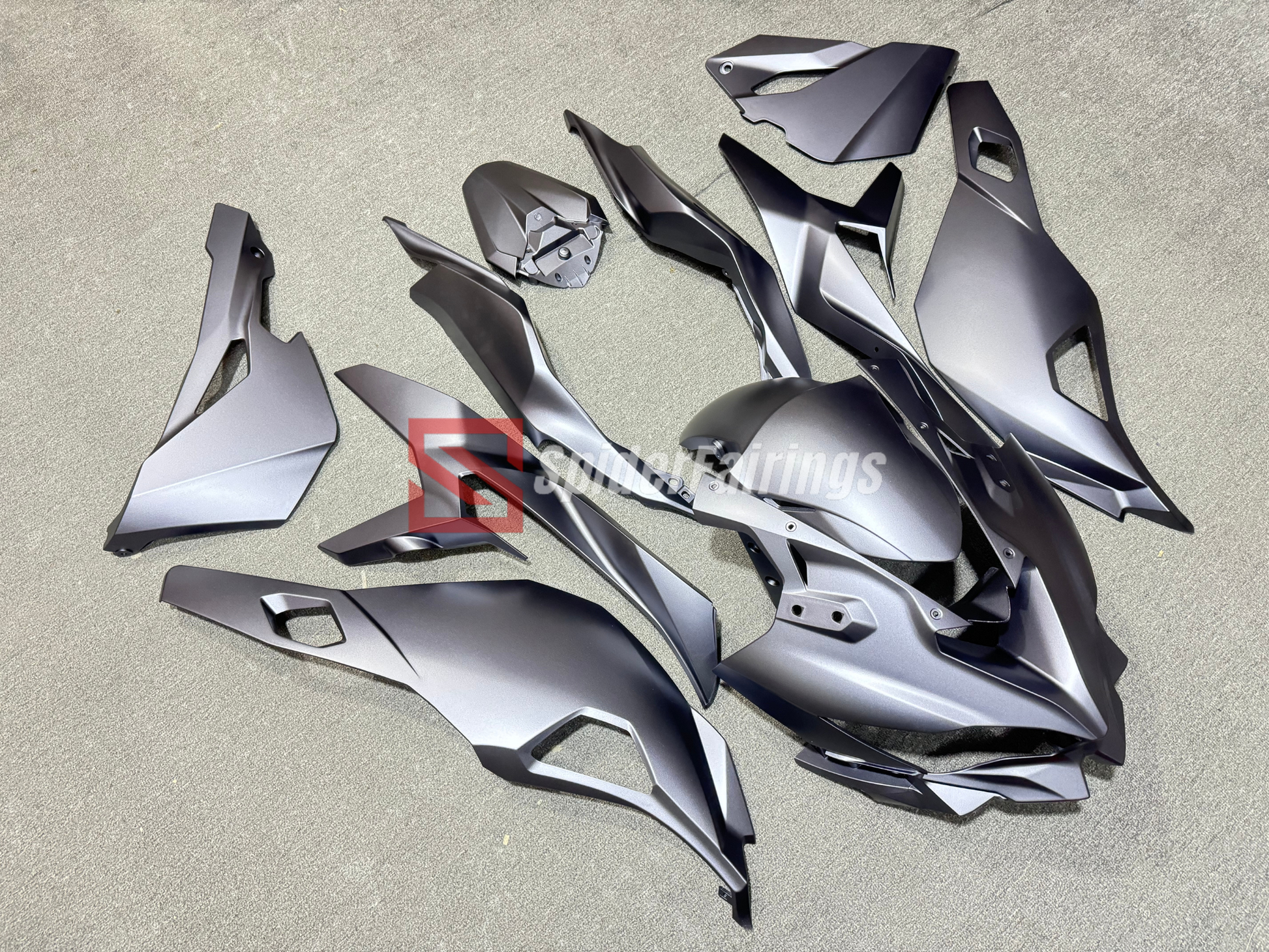 Iron Grey-Kawasaki ZX4RR Fairings 2020-2024