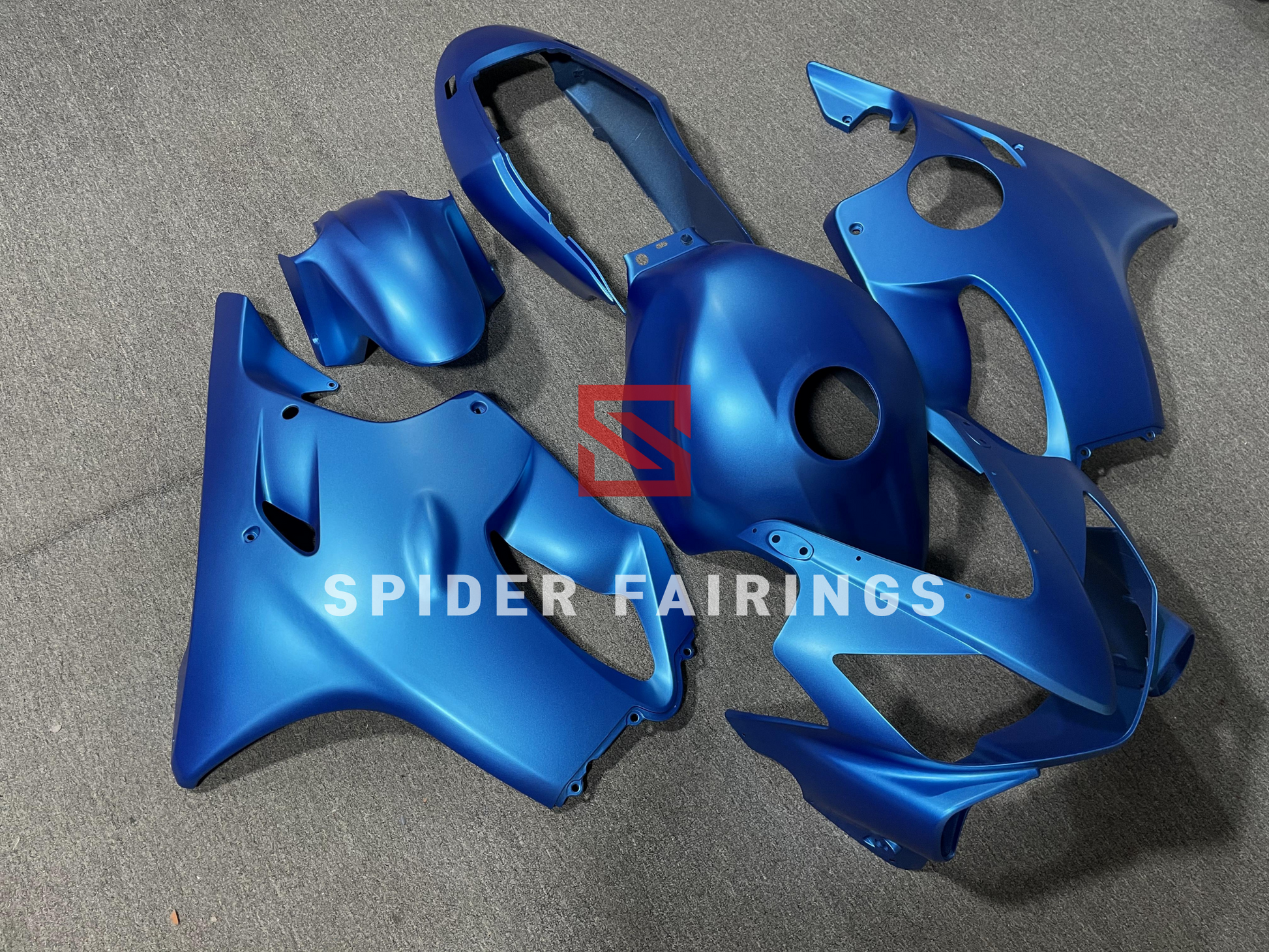 Matte Blue-Honda CBR600F 2004-2007