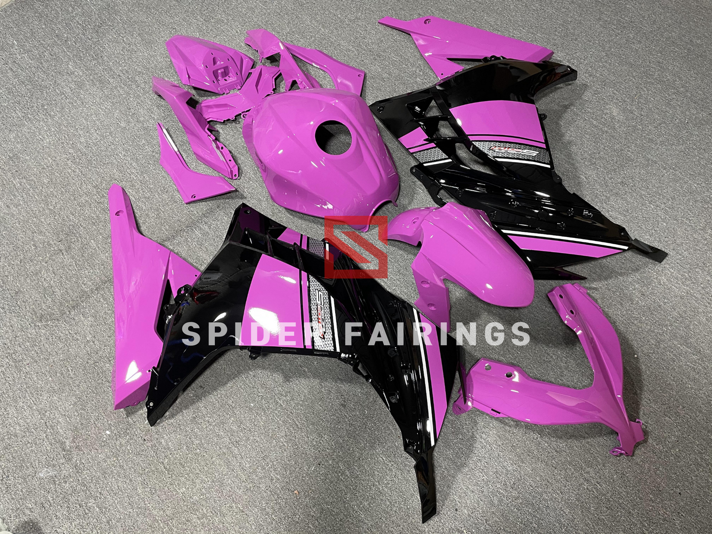 Pink and Black-Kawasaki Ninja300 2013-2019