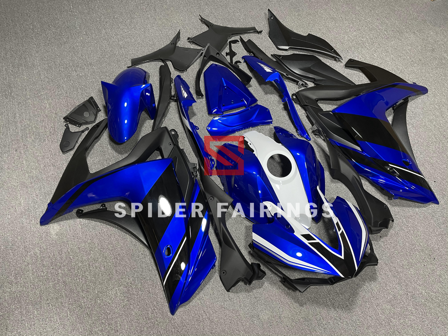 Blue and Black-Yamaha Y-R25/R3 2014-2018