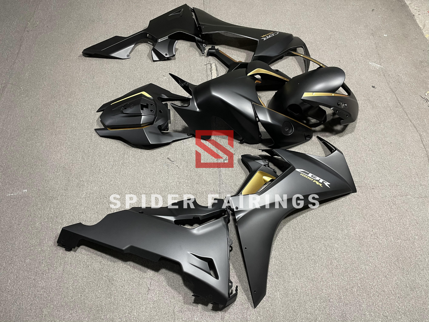 Matte Black-Honda CBR1000RR 17-19